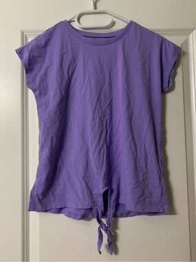 The Children’s Place Purple T-Shirt With Tie